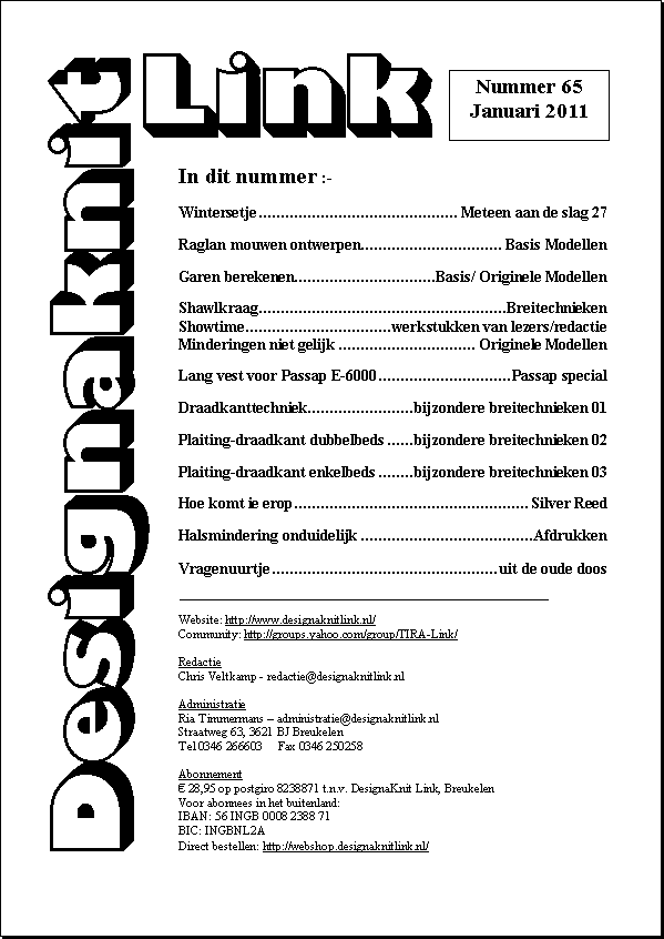 Voorblad Link 65