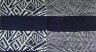 Jacquard gebreid met 1 part knop
