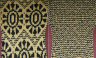 Jacquard gebreid met selectie naalden voorbed